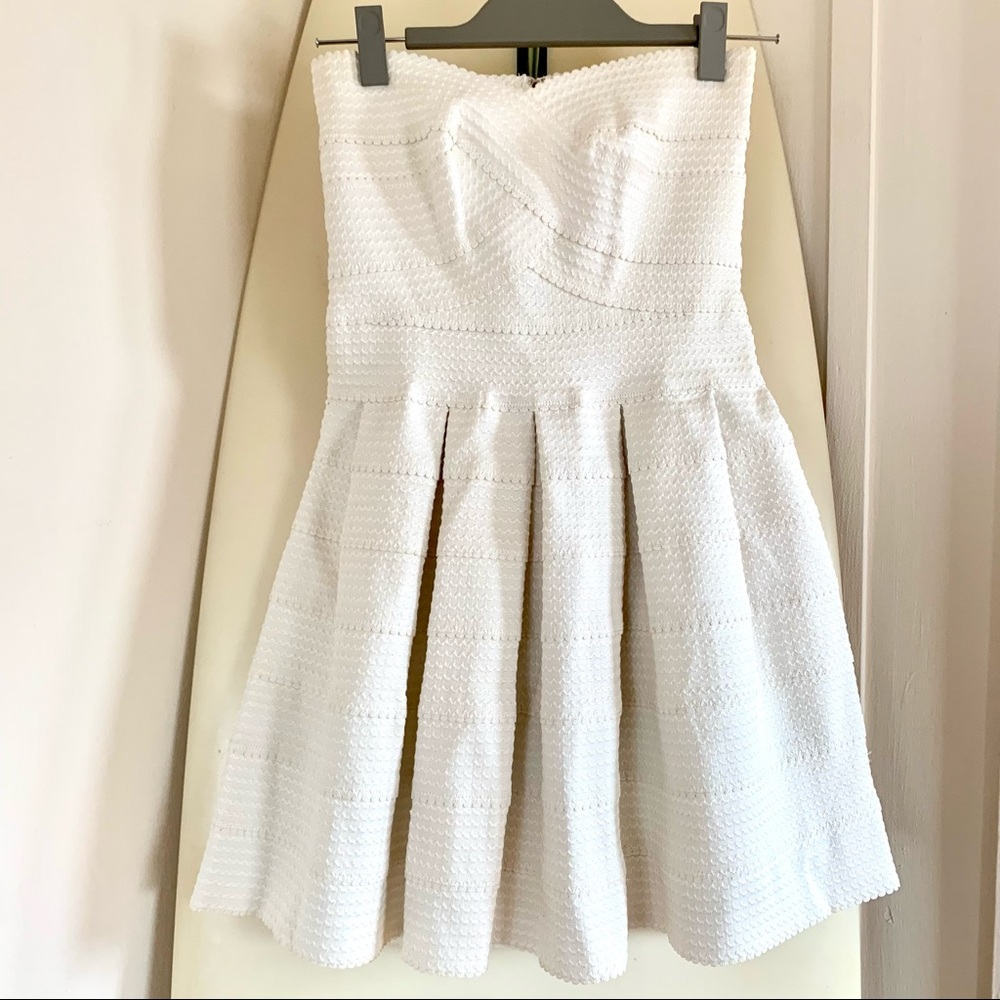 Lovely Bridal Strapless Cocktail Dress - Size M